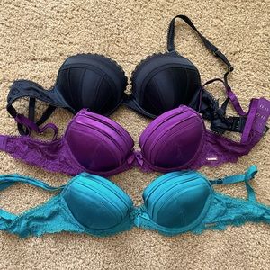 Marks & Spencer french lingerie silk lace bra 30C